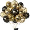 Black Gold 85th Birthday Decorations view 1