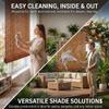 Natural Reed Bamboo Roller Shade view 4