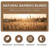Retro Bamboo Roller Shade view 3