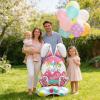 Easter Egg Balloons - Giant Cute Reusable Balloons for Easter Decor view 2