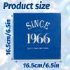 60th Birthday Napkins Blue Silver - 20 Pieces view 2
