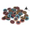 37-Piece 2-Inch Coarse Quick-Change Disc Set for Straight Grinders view 2