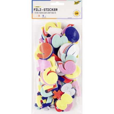 Folia 5268 - Felt Stickers NUMBERS