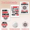 3-Piece Dart Scoreboard Poster Set view 3