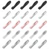 Set of 5 Silicone Wreath Hangers for Home Use (Black) view 2