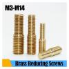 OJHFJMGH Thread Adapter Screws, M3x8 to M5x8, Brass, 5-Pack view 2