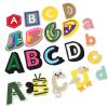 Embroidered Repair Appliqué Patches, 26 Pieces, English Alphabet A–Z, Multicolor (No. 8 Yellow) view 4