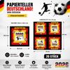 YESAH 20P Football Napkins, 33x33cm view 2