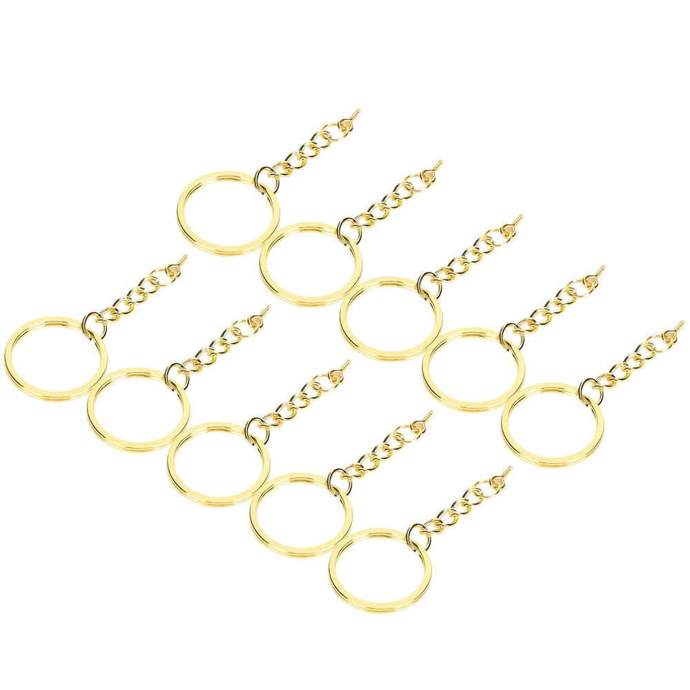 Phefop Keychain Set, Alloy, 10-Piece