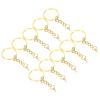 Phefop Keychain Set, Alloy, 10-Piece view 2