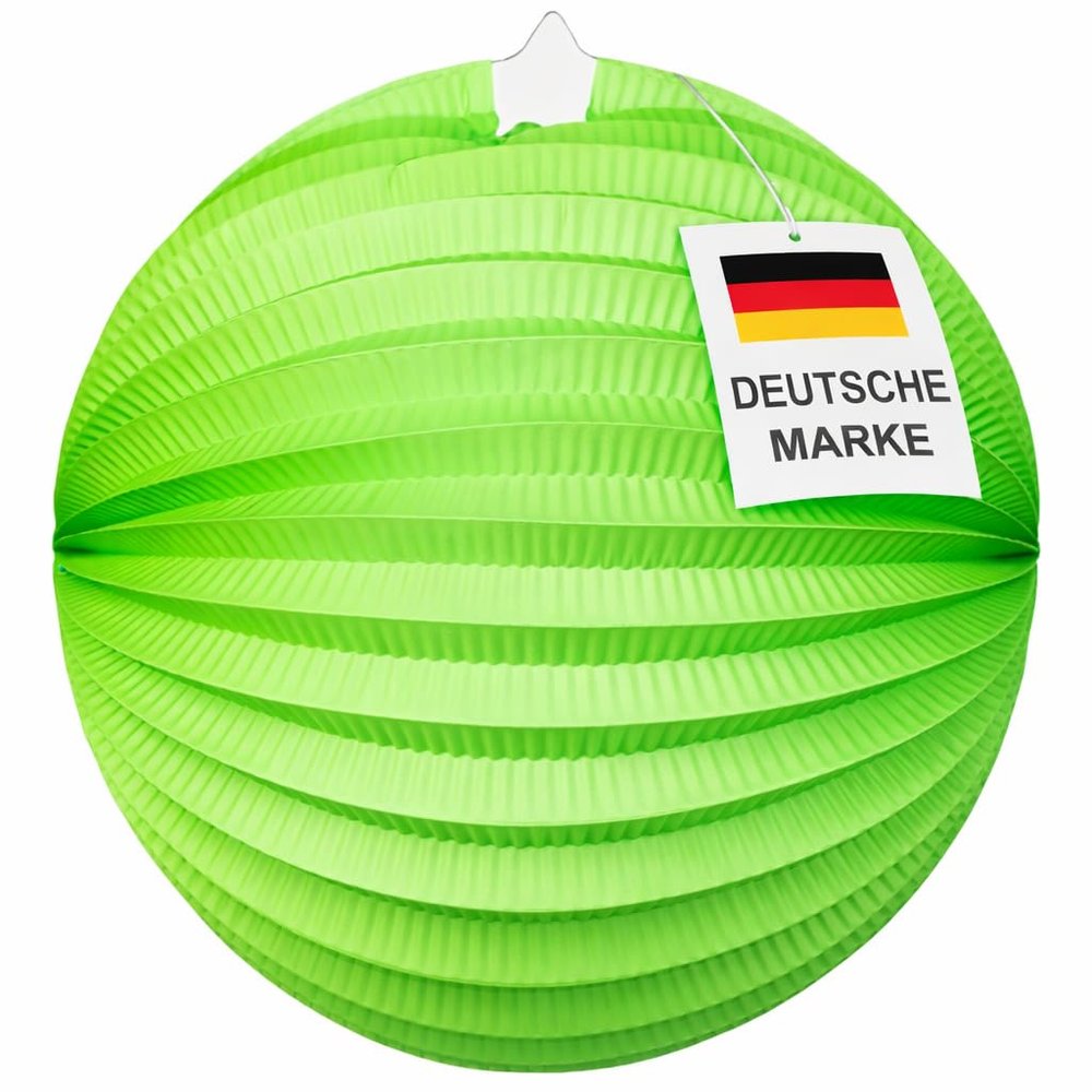 Paper Lantern * LIGHT GREEN * for Birthday or Party | 25cm