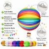 Paper Lantern * LIGHT GREEN * for Birthday or Party | 25cm view 2