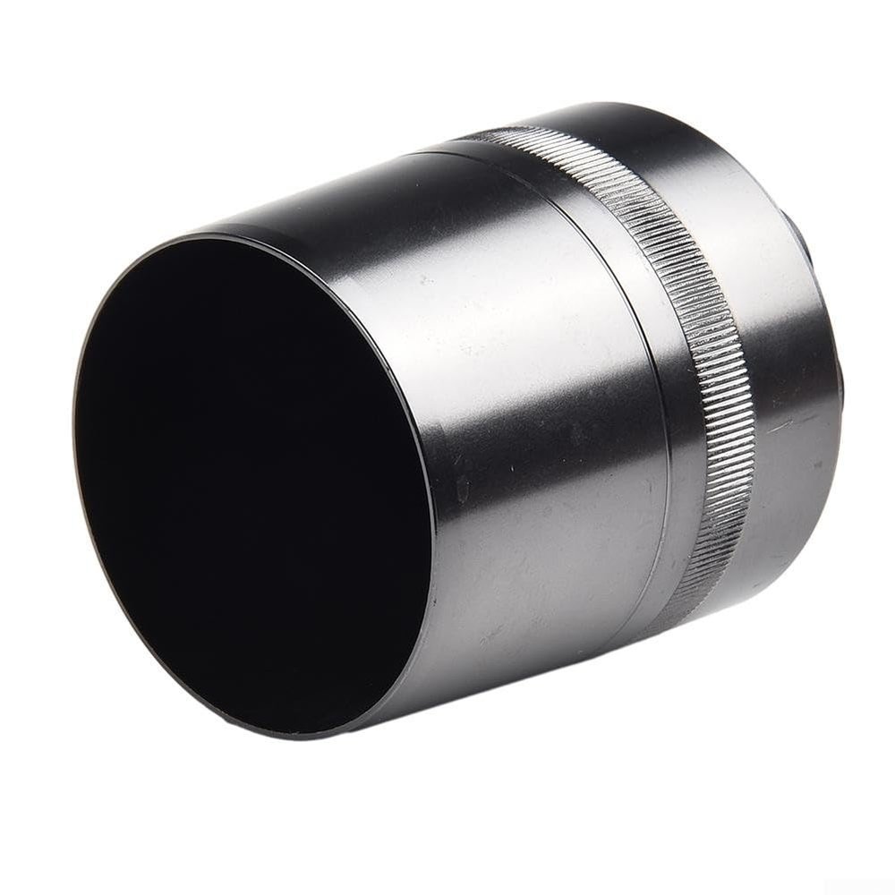 Rod End Cap, Aluminum Alloy, Black/White, Multiple Sizes (35 mm)