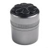 Rod End Cap, Aluminum Alloy, Black/White, Multiple Sizes (35 mm) view 2