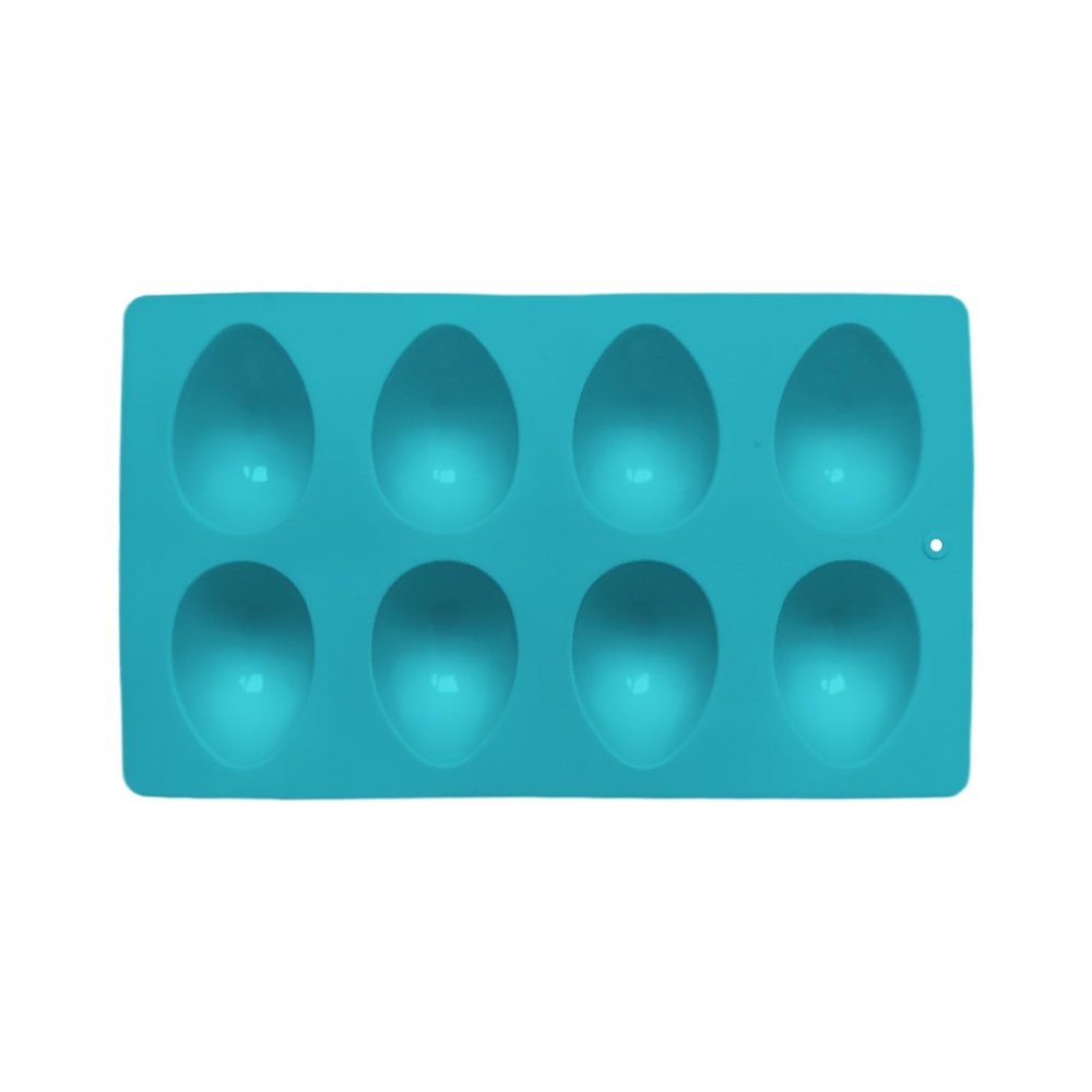 Easter Egg Silicone Molds with 8 Cavities, 25 cm