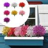 Oxxggkao 24-Pack Artificial Plastic Violets, 13-Inch Realistic Flowers view 2