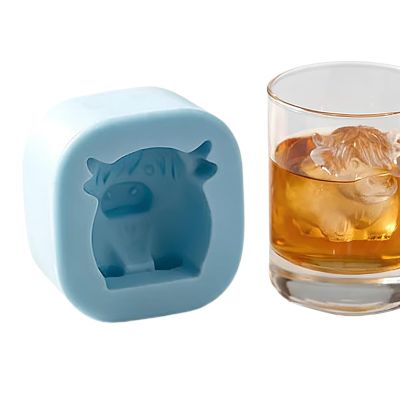 Cow-Shaped Ice Mold