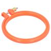 Walfront Cross Stitch Frame, Colorful Plastic Circle for DIY Art, Easy Adjustment for Kids and Adults (4 Inch) view 1