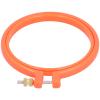 Walfront Cross Stitch Frame, Colorful Plastic Circle for DIY Art, Easy Adjustment for Kids and Adults (4 Inch) view 4