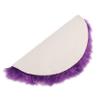 Tumintu Faux Sheepskin Pillow 30cm (Purple Round) view 2