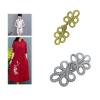 Oxxggkao Colorful Five Leaf Gold Wire Closures view 2