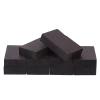 10 Unfinished Black Rectangular Wood Carving Blocks for DIY view 1