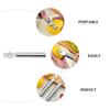 HOMSFOU Stainless Steel Zester - 3 Piece Kitchen Gadget view 3