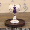 30 ml Vintage Metal Wine Cup for Champagne view 2