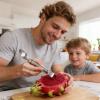 2-in-1 Fruit Slicer with Fork view 2