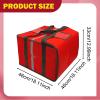 Pitycbo Lightweight Insulated Pizza Bag for Hot and Cold Foods view 3