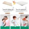 Foldable Wooden Mattress Support Slats, Moisture-Resistant Breathable Bed Board, 47.0 x 47.0 in view 3