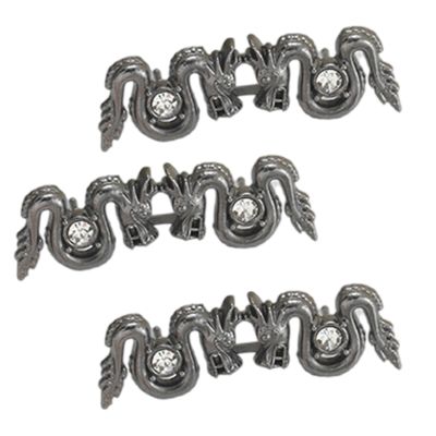 Oxxggkao 3PCS Dragon Waist Cincher Buttons