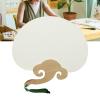 Xiuganpo Mini Paper Fan with Wood Handle view 2