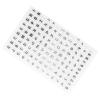 Phefop Transparent Typewriter Alphabet Stamps view 4