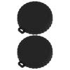 VGOL 2-Pack Silicone Lens Caps, Protective Covers Compatible with DJI Osmo Nano Camera, Black view 1