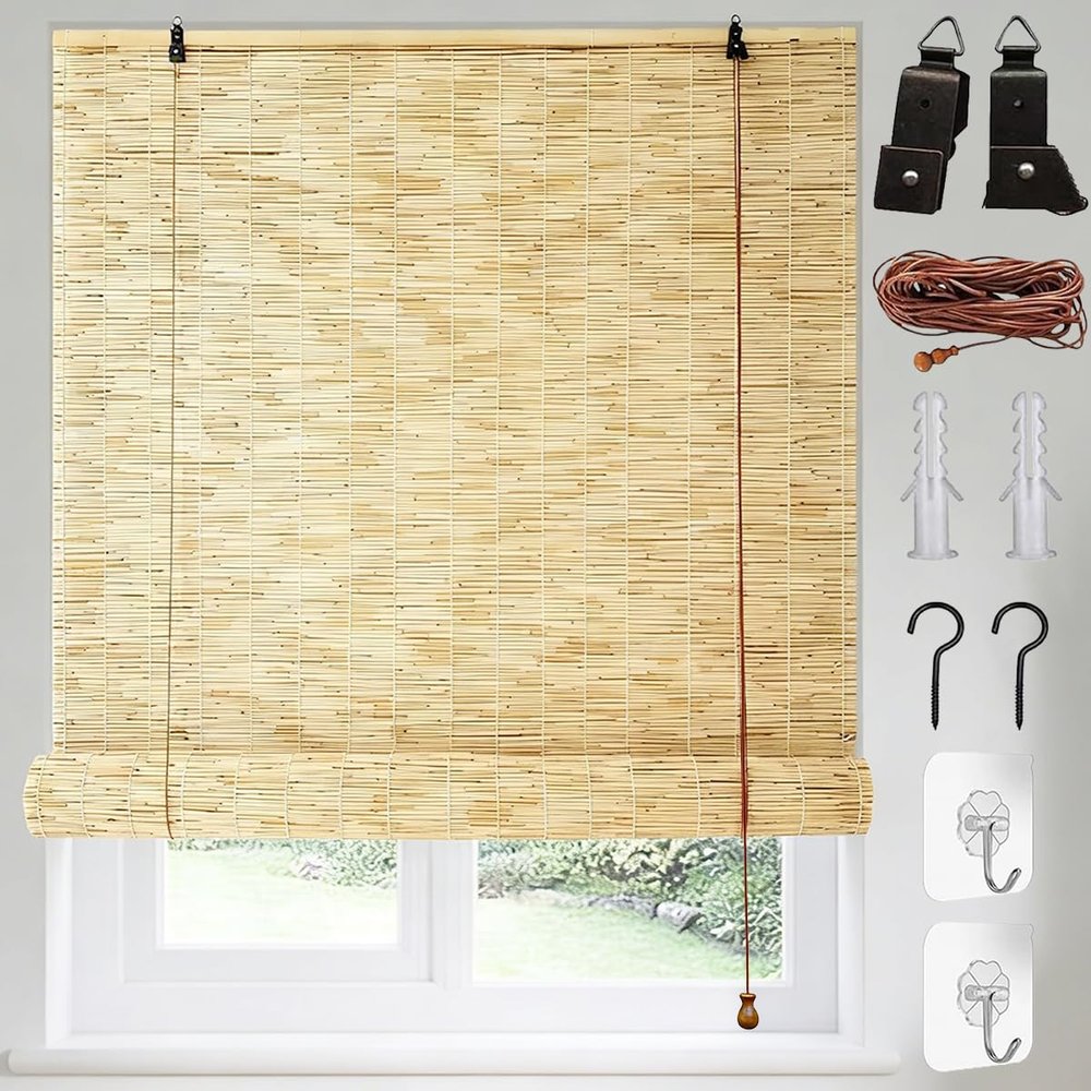 Natural Bamboo Roller Blind
