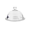 Jian1004 Glass Butter Dish with Lid view 1