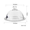 Jian1004 Glass Butter Dish with Lid view 2