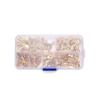 150-Piece Boxed Terminal Block Wire Connectors, M3/M4/M5/M6/M8/M10 O-Type Grounding Terminals, Cold-Pressed Copper Lugs view 1