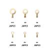 150-Piece Boxed Terminal Block Wire Connectors, M3/M4/M5/M6/M8/M10 O-Type Grounding Terminals, Cold-Pressed Copper Lugs view 2