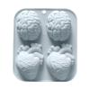 Human Brain-Heart Silicone Mold view 1