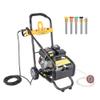 DIFU Portable 200 Bar Gas Pressure Washer, 2465 PSI, 9 L/min, 0–60°C, 5 Nozzles, 7.5 HP 4-Stroke Engine view 1