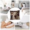 qokeeu Decorative Pillow Cover 45x45 cm | Soft Screaming Goat Design view 4