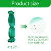 Bird Protection Net 4 x 12 m, Fine Mesh 1.5 x 2 cm, Green view 2