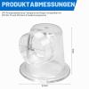 GZWY Pool Circulation Pump Transparent Pre-Filter Cover Kit for SPS25–SPS100-1 view 3