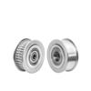 Bore: 515 mm, Belt Width: 10/15 mm, Idler Pulley, Timing Gears (15 mm, 40 Teeth; 16 mm, Toothless) view 1