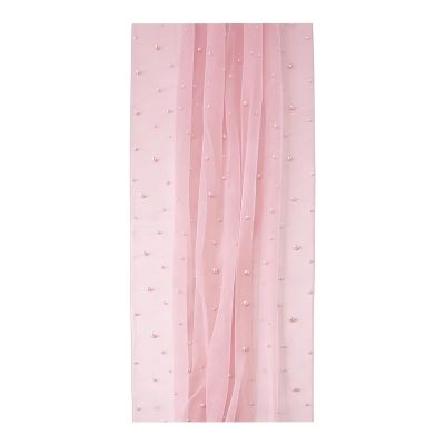 Table Runner - 100cm White Pearl Design