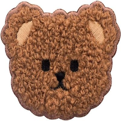 Brown Bear Iron-On Patch