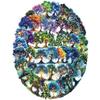 Nivofu 50 Pcs Fantasy Tree Stickers view 1