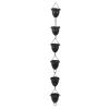 Baxnore Black Acorn Rain Chain, 1.1 m view 1